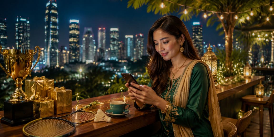 Pemain di Petaling Jaya menikmati kasino mudah alih 20x sempena perayaan Hari Raya