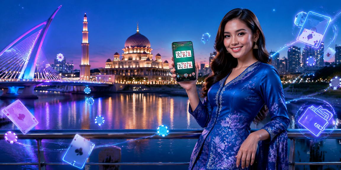 Permainan rummy berpakaian baju kurung di Putrajaya dengan 20x